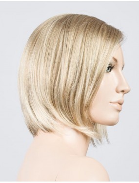 Perruque Elite Small Mono Part Ellen Wille teinte Champagne Mix sur mannequin vue de profil