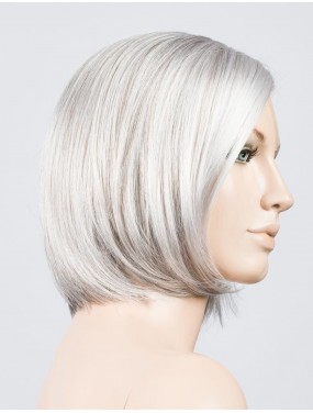Perruque Elite Small Mono Part Ellen Wille teinte Snow Mix sur mannequin vue de profil