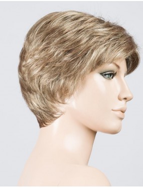 Perruque Estate Mono Ellen Wille teinte Sand Mix sur mannequin vue de profil