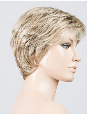 Perruque Estate Mono Ellen Wille teinte Champagne Rooted sur mannequin vue de profil