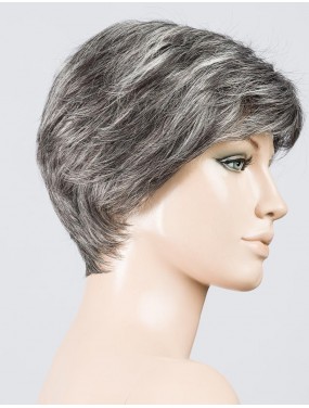 Perruque Estate Mono Ellen Wille teinte Salt/Pepper Mix sur mannequin vue de profil