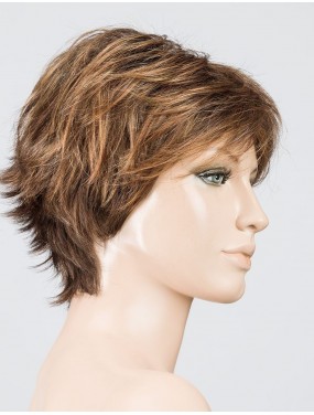 Perruque Flip Mono Ellen Wille teinte Hazelnut Rooted sur mannequin vue de profil