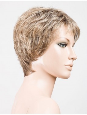 Perruque Foxy Mono Ellen Wille teinte Sand Rooted sur mannequin vue de profil