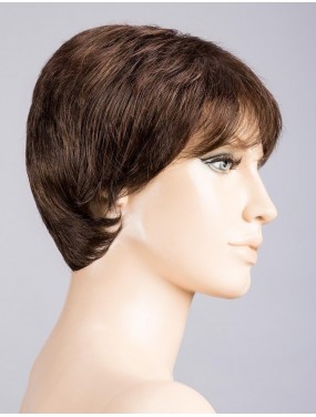 Perruque Ginger Mono Ellen Wille teinte Darkchocolate Mix sur mannequin vue de profil