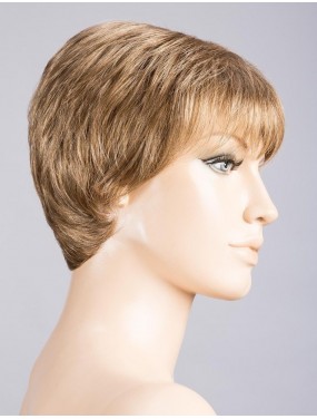 Perruque Ginger Mono Ellen Wille teinte Darksand Mix sur mannequin vue de profil