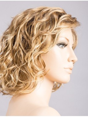 Perruque Girl Mono Part Ellen Wille teinte Caramel Rooted sur mannequin vue de profil