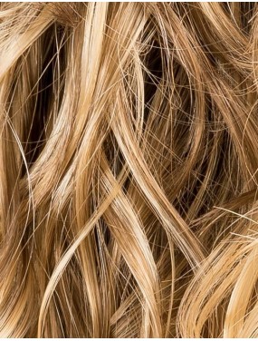 Perruque Girl Mono Part Ellen Wille teinte Caramel Rooted gros plan de la teinte