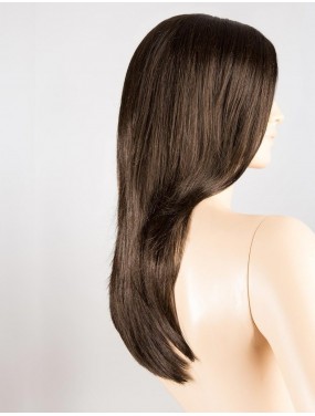 Perruque Glamour Mono Part Ellen Wille teinte Espresso Mix sur mannequin vue de profil