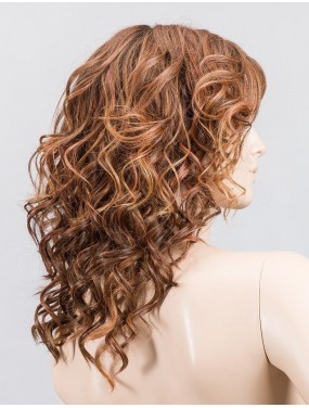 Perruque Heaven Mono Part Ellen Wille teinte Hothazelnut Rooted sur mannequin vue de profil