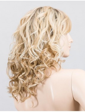 Perruque Heaven Mono Part Ellen Wille teinte Sandyblonde Rooted sur mannequin vue de profil