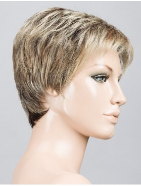 Perruque Jolly II Ellen Wille teinte Darksand Rooted sur mannequin vue de profil