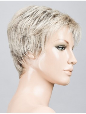 Perruque Jolly II Ellen Wille teinte Lightchampagne Rooted sur mannequin vue de profil