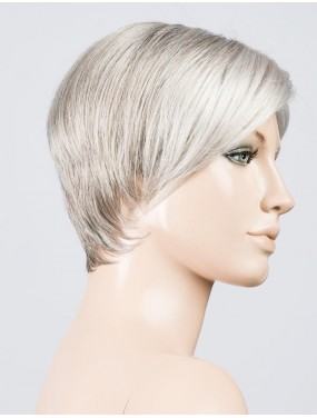 Perruque Jump Mono Ellen Wille teinte Snow Mix sur mannequin vue de profil