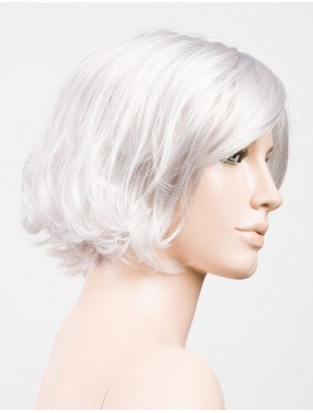 Perruque Like Mono Part Ellen Wille teinte Silver Mix sur mannequin vue de profil