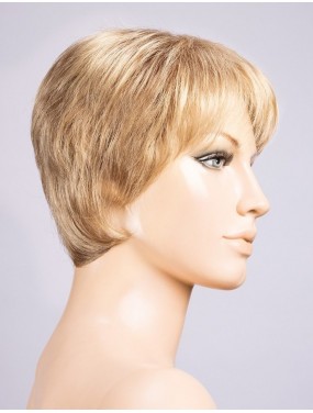 Perruque Liza Small Deluxe Ellen Wille teinte Caramel Mix sur mannequin vue de profil