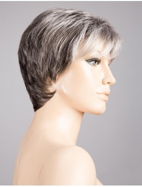 Perruque Love Comfort Ellen Wille teinte Salt/Pepper Rooted sur mannequin vue de profil