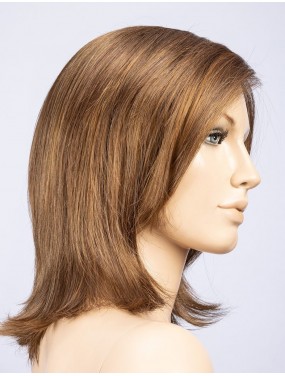Perruque Lucky Mono Part Ellen Wille teinte Mocca Mix sur mannequin vue de profil