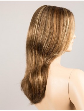 Perruque Mega Mono Ellen Wille teinte Tobacco Rooted sur mannequin vue de profil