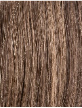Perruque Miley Small Mono Part Ellen Wille teinte Coffeebrown Mix gros plan de la teinte