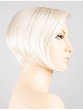 Perruque Rich Mono Ellen Wille teinte Platinblonde Mix sur mannequin vue de profil