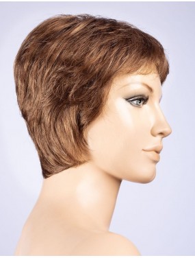 Perruque Risk Comfort Ellen Wille teinte Mocca Mix sur mannequin vue de profil