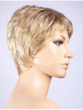 Perruque Risk Comfort Ellen Wille teinte Champagne Rooted sur mannequin vue de profil