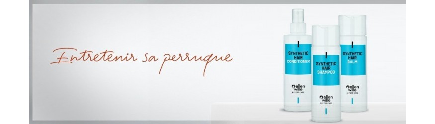 Soins perruque synthétique Ellen Wille : shampooing, baume | Essentiel Santé