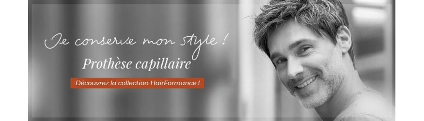 Perruques pour homme Hairformance - Essentiel Santé
