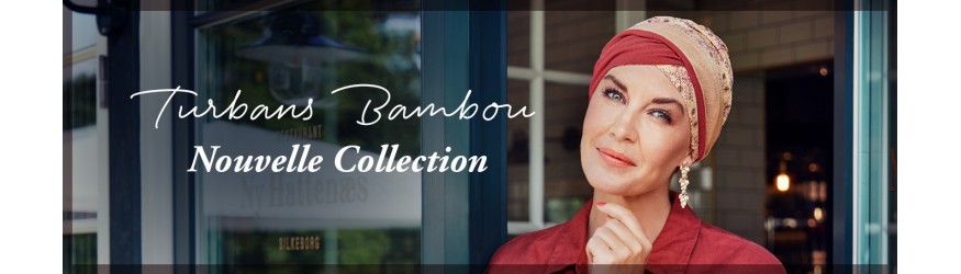 Collection de Turbans chimio en bambou Caretech®