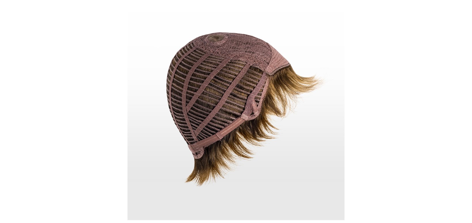 Montage de la perruque Pixie Ellen Wille : bonnet en tresses aérées et raie en monofilament