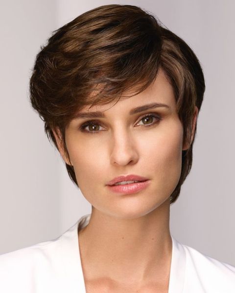 Perruque Katia Elite Hair, chevelure naturelle, disponible en boutique Essentiel Santé à Montpellier