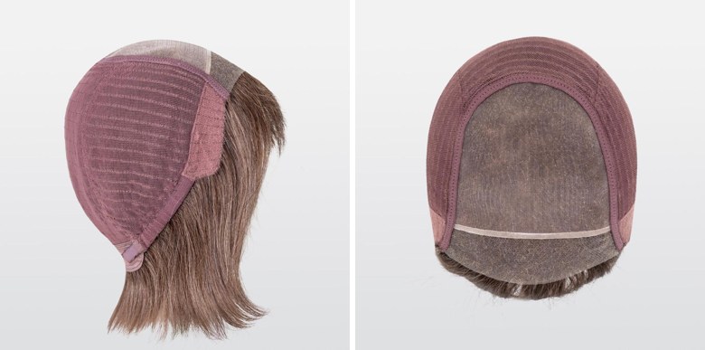 Montage de la perruque Mikado Mono Ellen Wille : monofilament + tresses